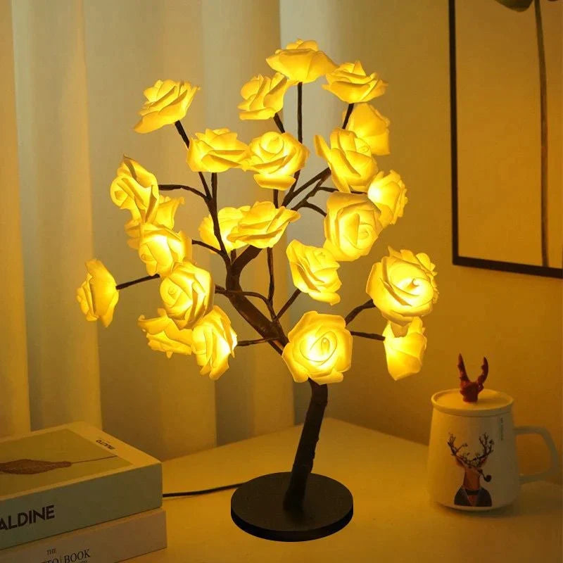 Rynx | BloomVerve - Radiant Rose Lamp