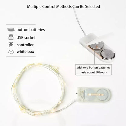 Rynx | USB remote control copper wire light guide for holiday decoration
