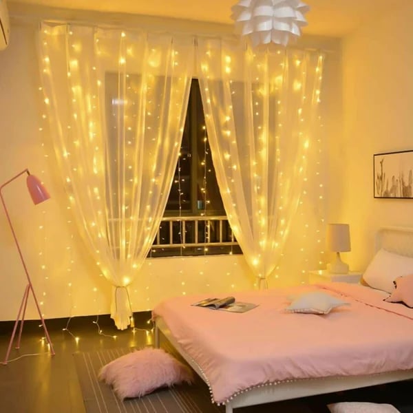 Rynx | LED Rainbow Curtain Lights — Color Changing Waterproof Decoration