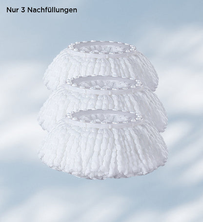 RYNX | 360° Rotatable Mop And Bucket Set With Wringing System F63 Only 3 refills