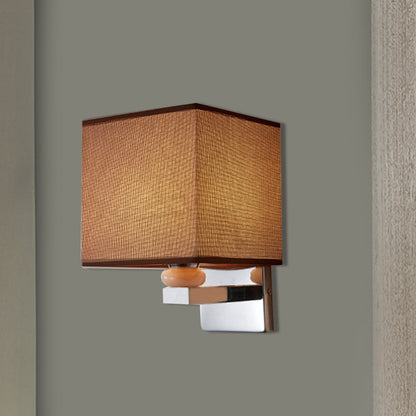 Rynx | Fabric Cube Wall Lamp Lighting Modern LED Wall Lamp in White/Black/Beige