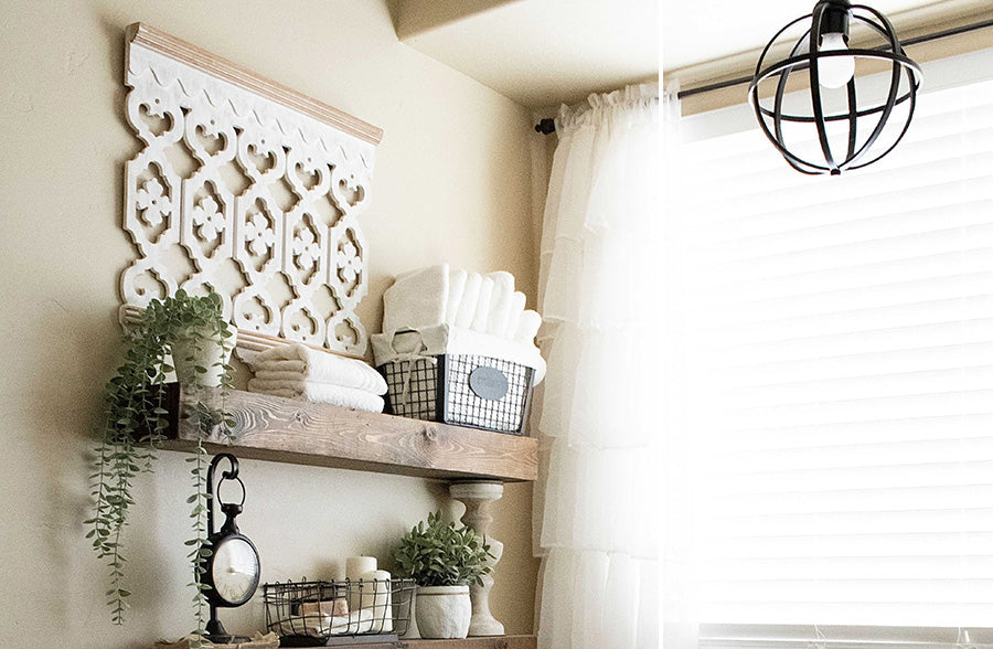 Rynx | Architectural retro builds wood cut wall decoration
