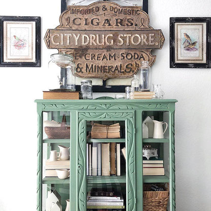 Rynx | Embossed Metal Drugstore Sign