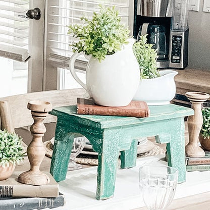 Rynx | Distressed Antique Green Riser