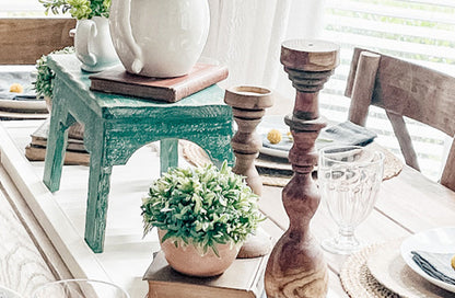 Rynx | Distressed Antique Green Riser