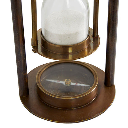 Rynx | Brass Finish Table Hourglass