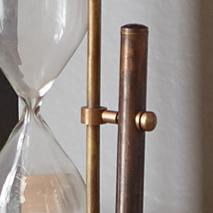 Rynx | Brass Finish Table Hourglass