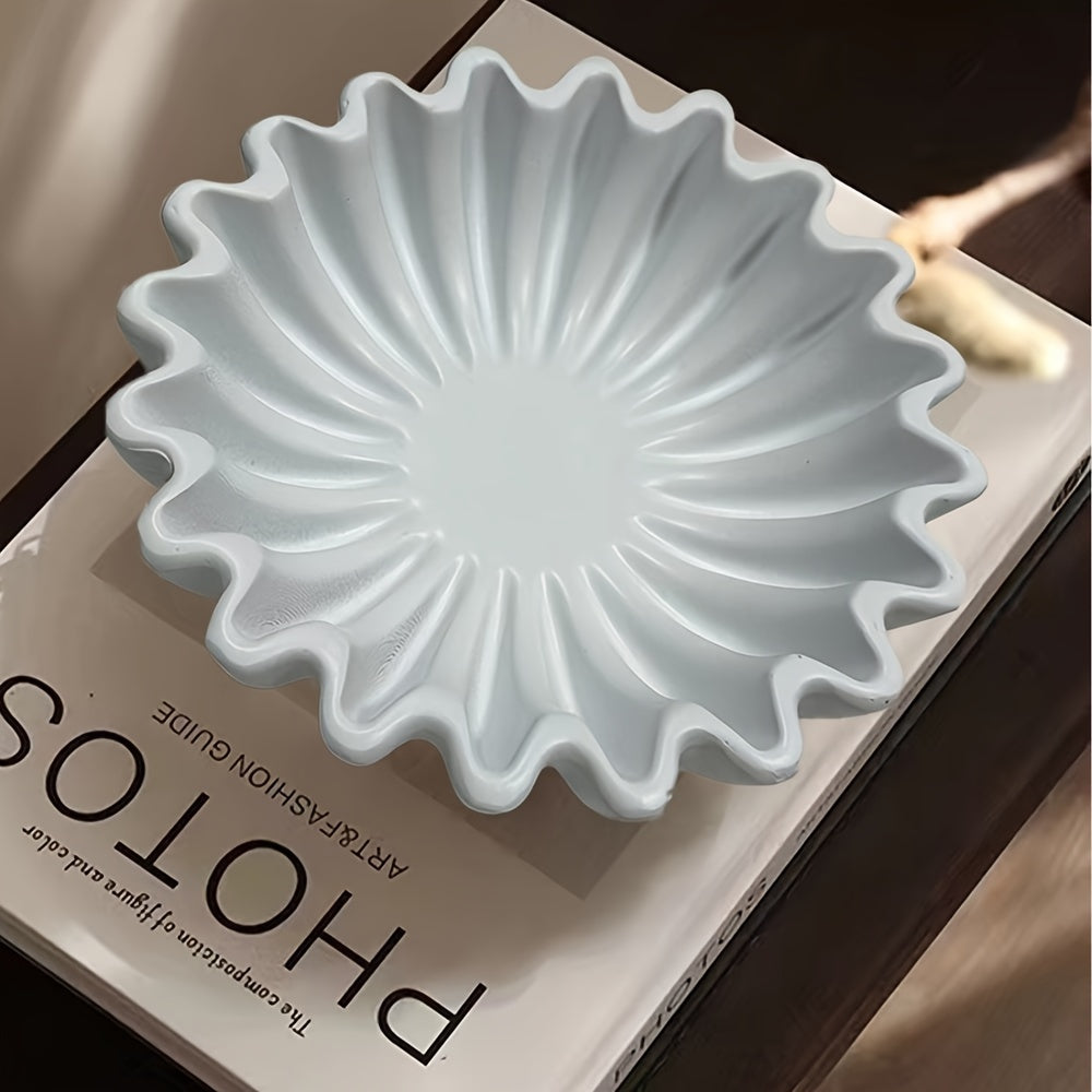 Rynx | EleganceBowl - Harp Comes with Ridges & Wavy Edges for Living Room Decor
