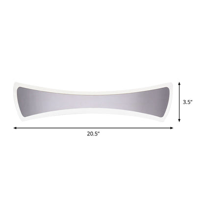 Rynx | 16.5"/20.5" Width Waterproof Fly-Vanity Lighting Light Minimalist Acrylic LED Bathroom Vanity Wall Lamp in Warm/White