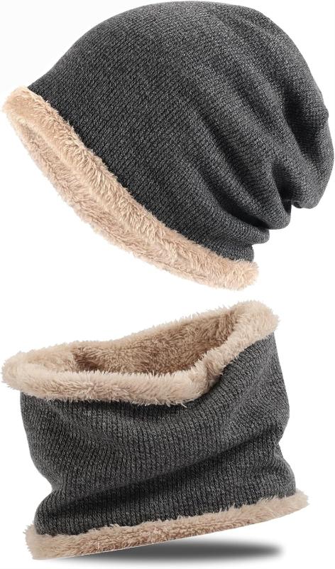 Rynx | Unisex Warm Winter Hat and Scarf Set