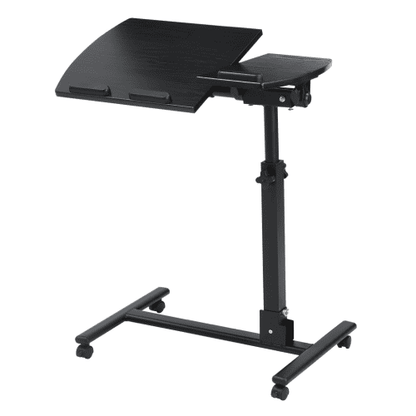 Rynx | Adjustable Laptop Table for the Bed with Wheels and Wheel Lock