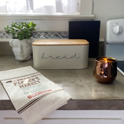 Rynx | Enamel Bread Box