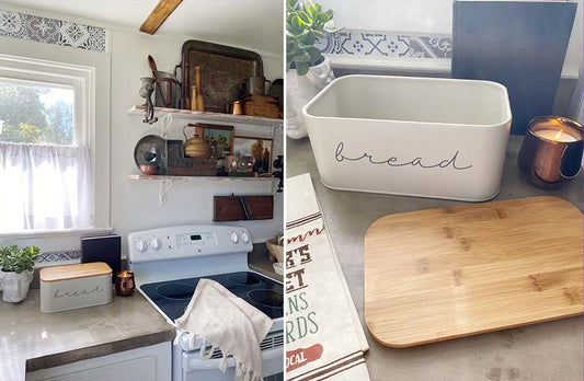 Rynx | Enamel Bread Box