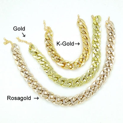 Rynx | Pet Jewelry Thick Gold Chain Collar