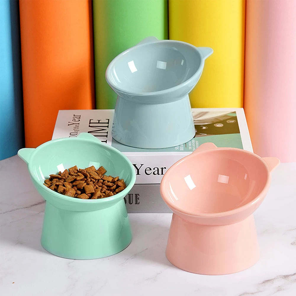 Rynx | Elevated Cat & Dog Bowl with Neck Protection - High Foot Design