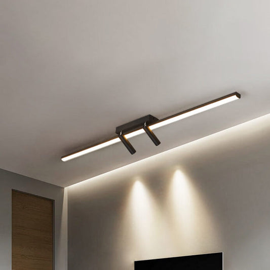 Rynx | Linevo Minimalist LED Ceiling Light | Long Strip Design | Spotlight Lighting | Energy Efficient & Modern
