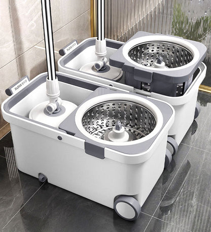 RYNX | 360° Rotatable Mop And Bucket Set With Wringing System F63