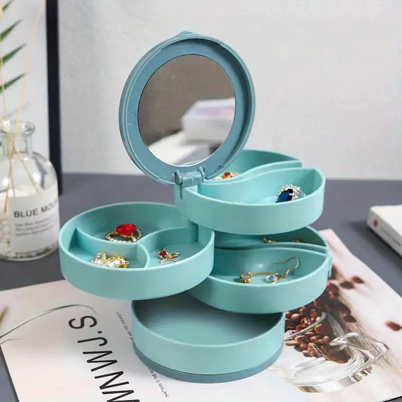 Rynx | Multilayer rotating jewelry box