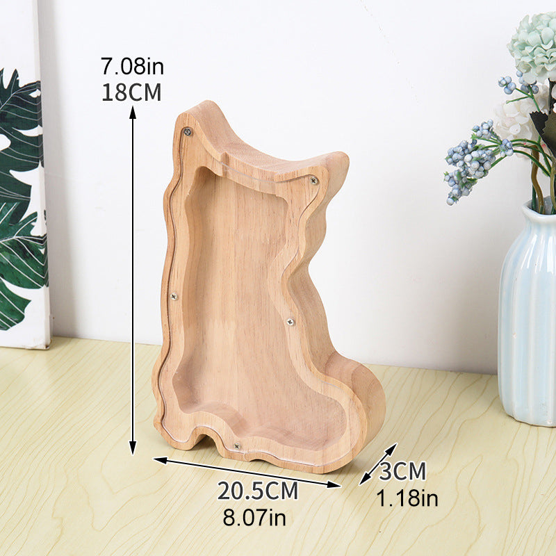 Rynx | Wooden Animal Savings Bank