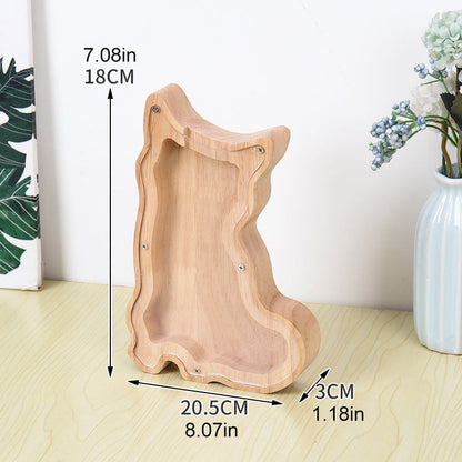Rynx | Wooden Animal Savings Bank