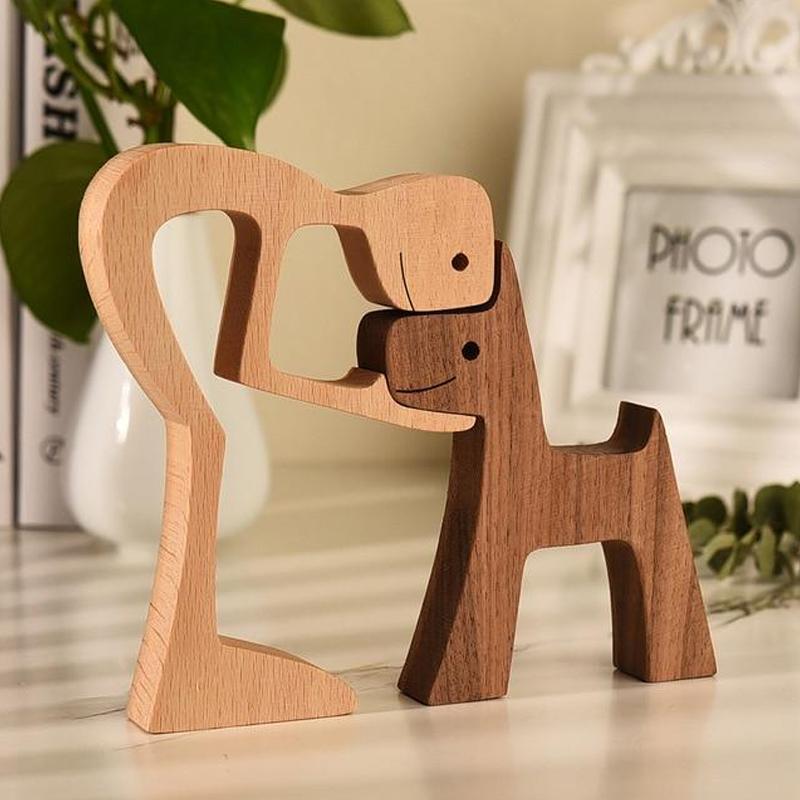 Rynx | Animal Lover Wooden Sculpture Table Decoration