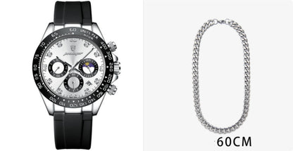 Rynx | Men's Multi-functional Fashionable Waterproof Quartz Watch