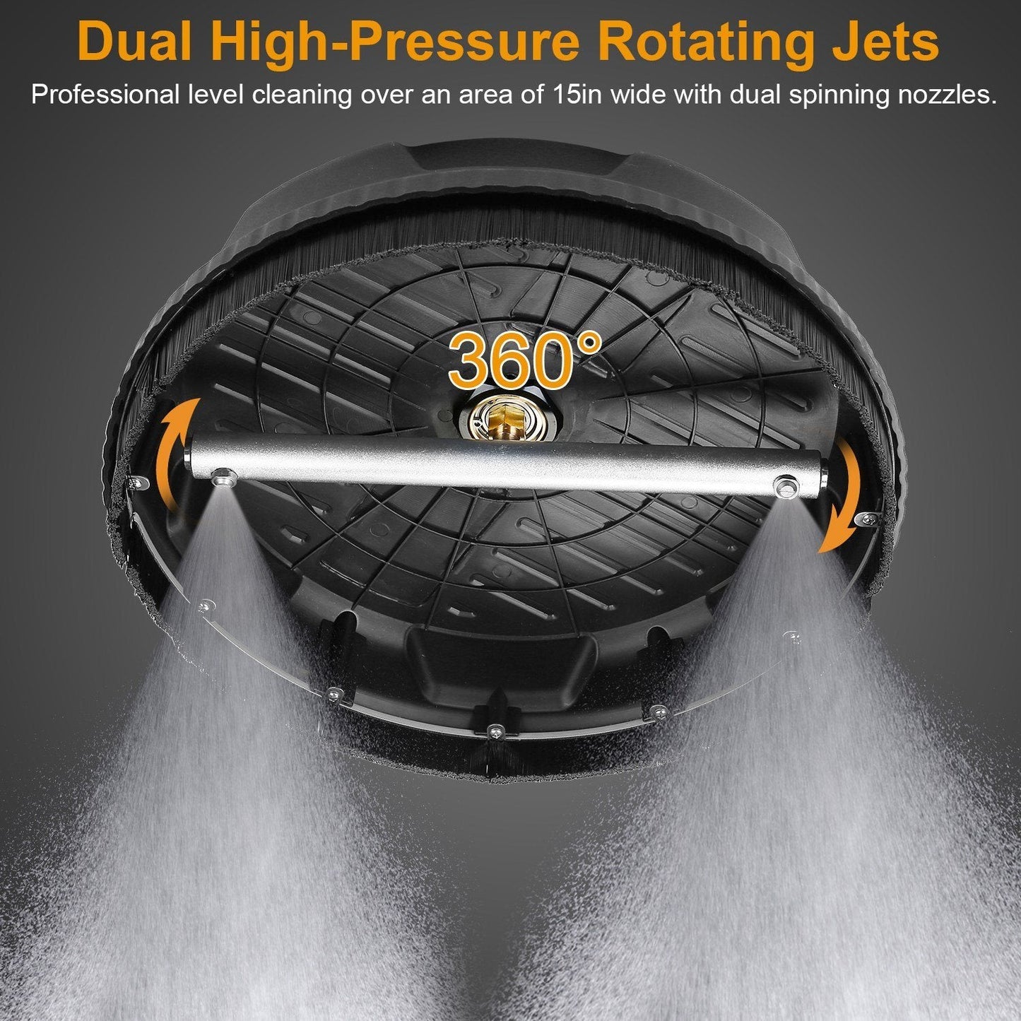 Rynx | 15" High Pressure Flat Surface Cleaner
