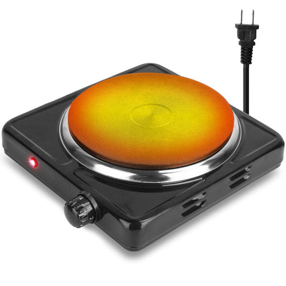 Rynx | 1500W Portable Hot Plate Cooker Countertop with Slip-Resistant Rubber