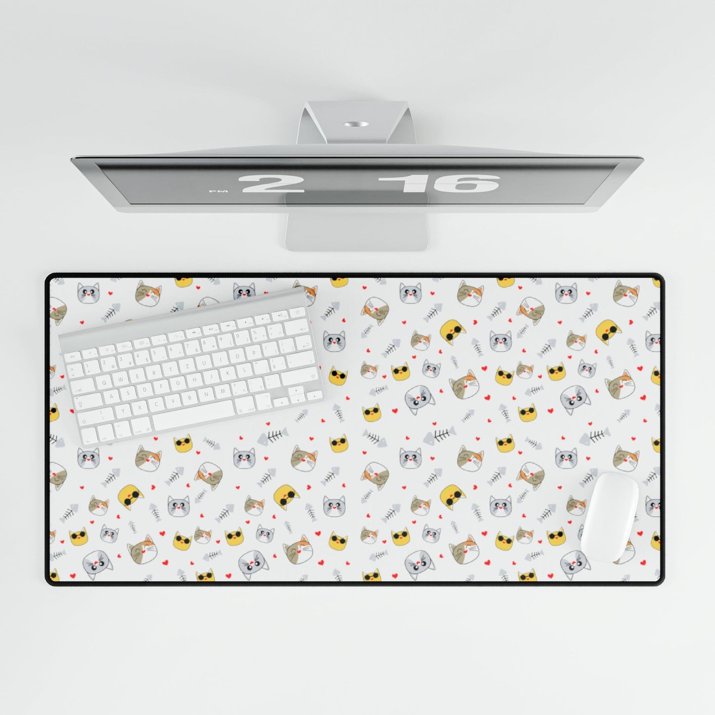 Rynx | Elegant Peekaboo Workspace Mat: Redefine Your Office Style