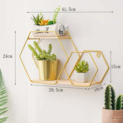 Rynx Creative Geometry Wall Shelf