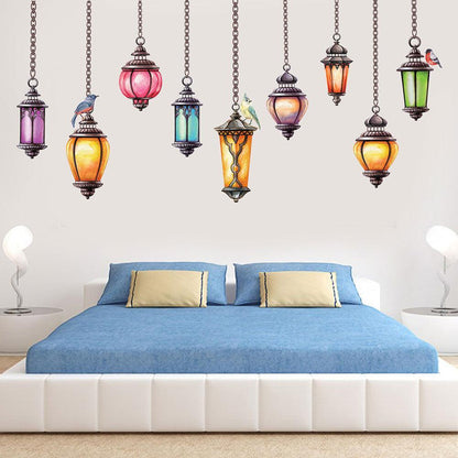 Rynx | Ceiling lamp Design PVC wall decals - Quick and easy home decoration for children's room