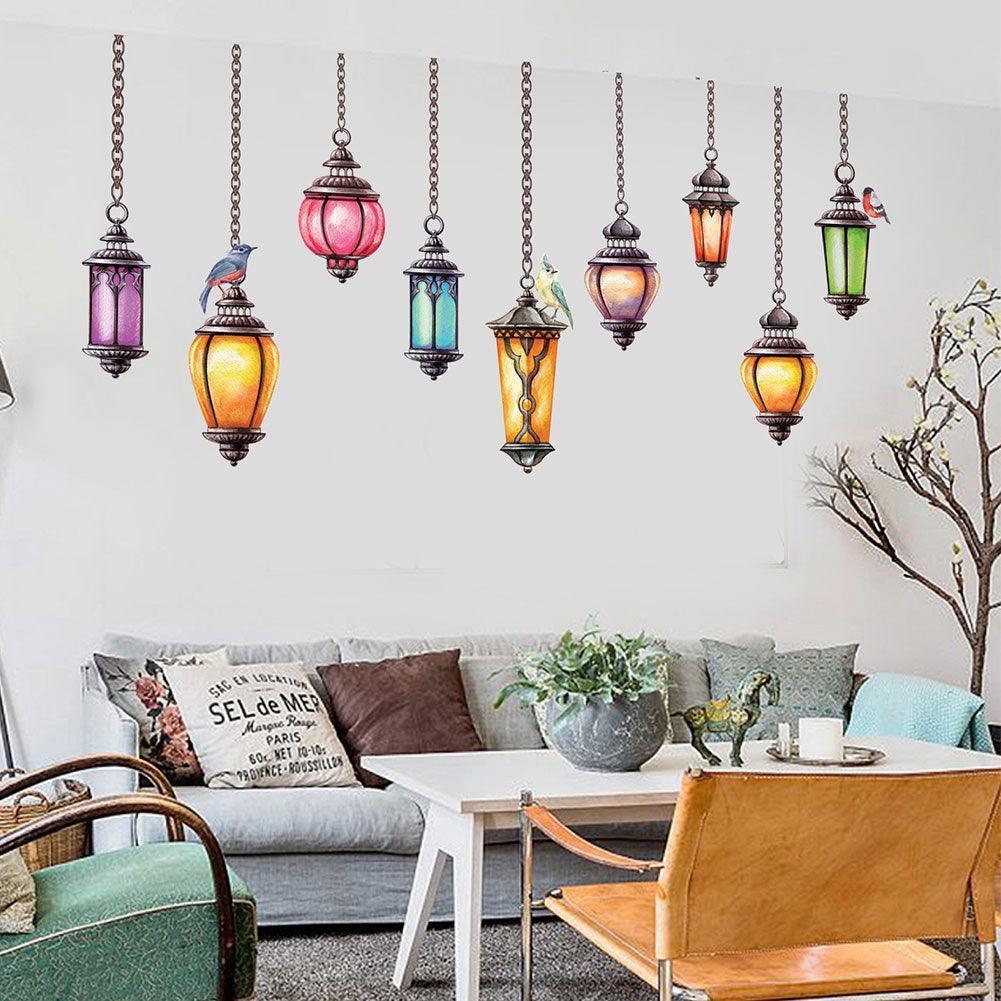 Rynx | Ceiling lamp Design PVC wall decals - Quick and easy home decoration for children's room