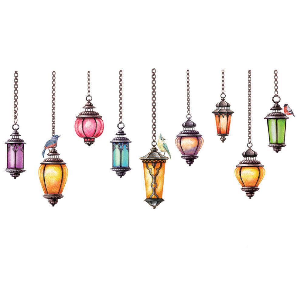 Rynx | Ceiling lamp Design PVC wall decals - Quick and easy home decoration for children's room
