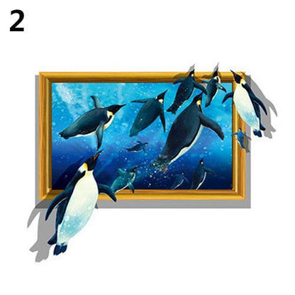 Rynx | Playful 3D Animal Wall Stickers - Fun and Removable Home Decor