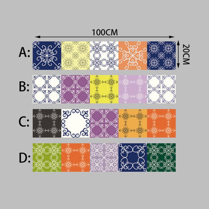 Rynx | Environmentally friendly waterproof PVC tile stickers for kitchen and bathroom renovation