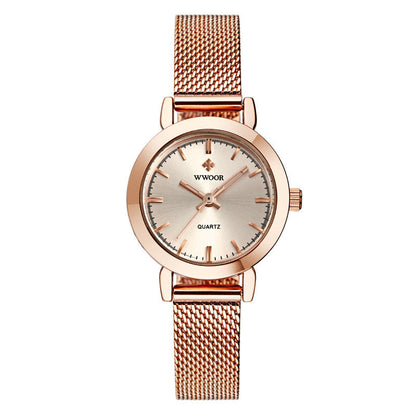 Rynx | Women's watch with quartz movement and stainless steel mesh belt
