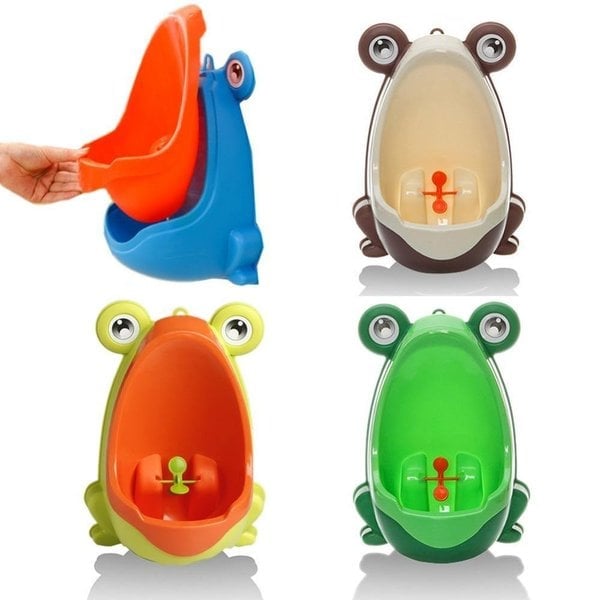 Rynx | Children's urinal in frog shape – portable potty trainer with adjustable height