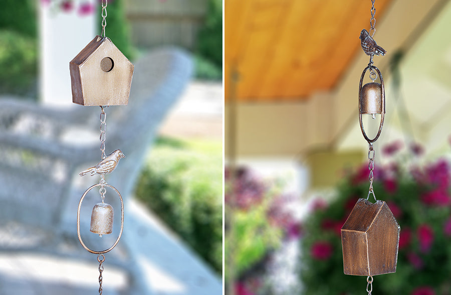 Rynx | Brass Finish Rain Chain