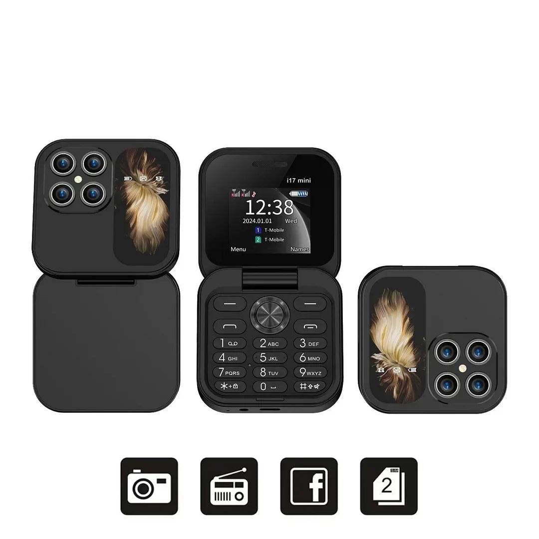 RYNX | 2024 New Mini Flip Phone