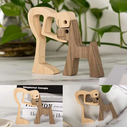 Rynx | Animal Lover Wooden Sculpture Table Decoration
