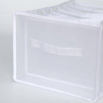 Rynx | 7 Grid Wardrobe Clothing Mesh Divider Set Organizer