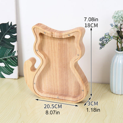 Rynx | Wooden Animal Savings Bank