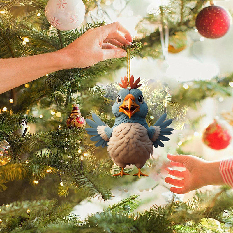 Rynx | Cartoon Rooster Decorative Ornaments