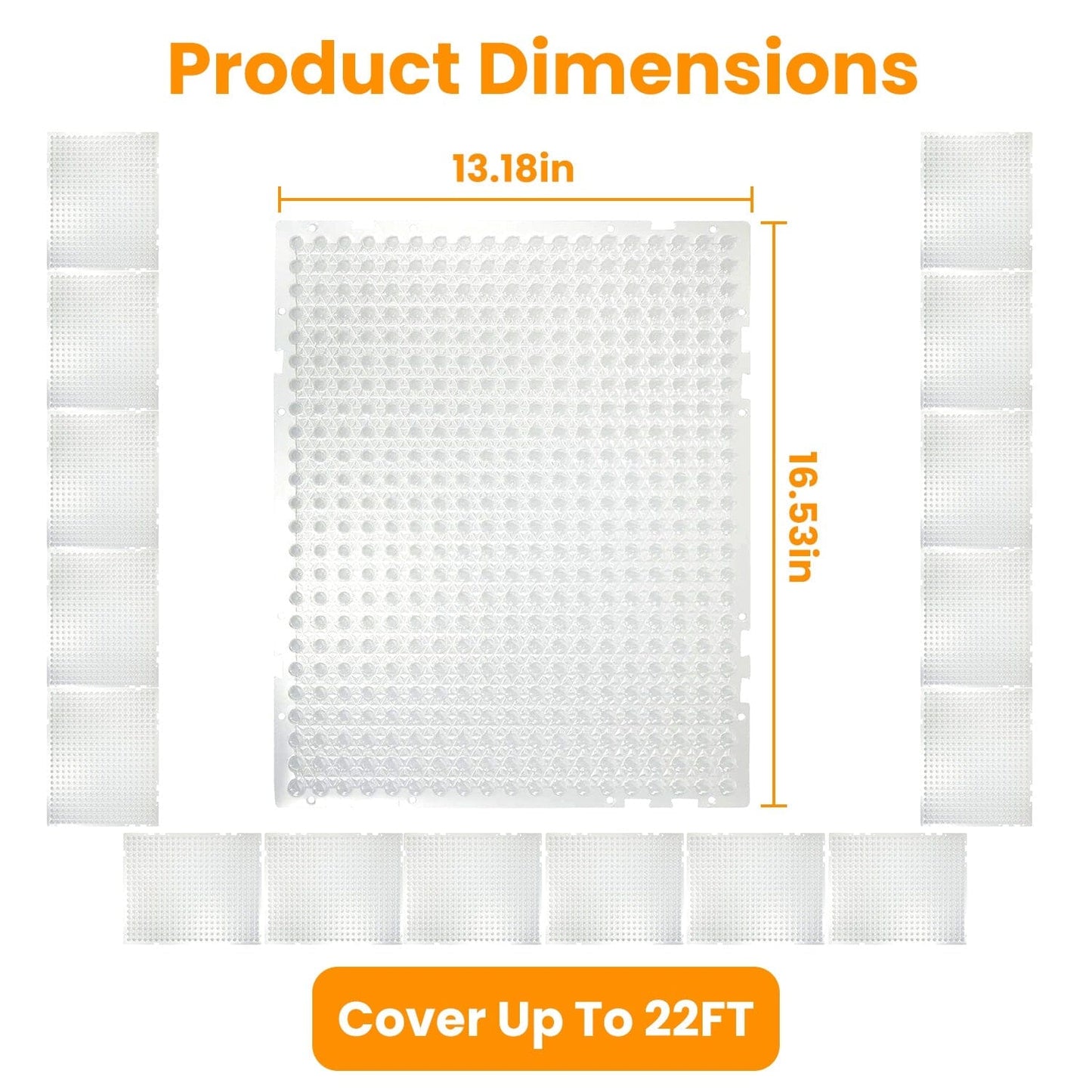 Rynx | 16-Piece: Intimidating Exercise Mats with Pins