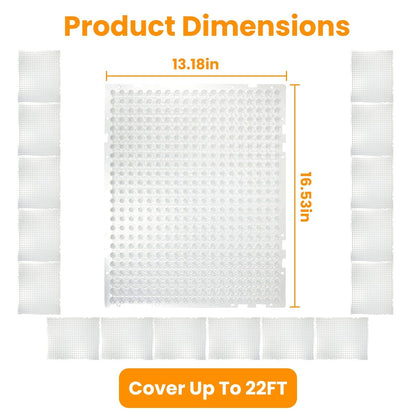 Rynx | 16-Piece: Intimidating Exercise Mats with Pins
