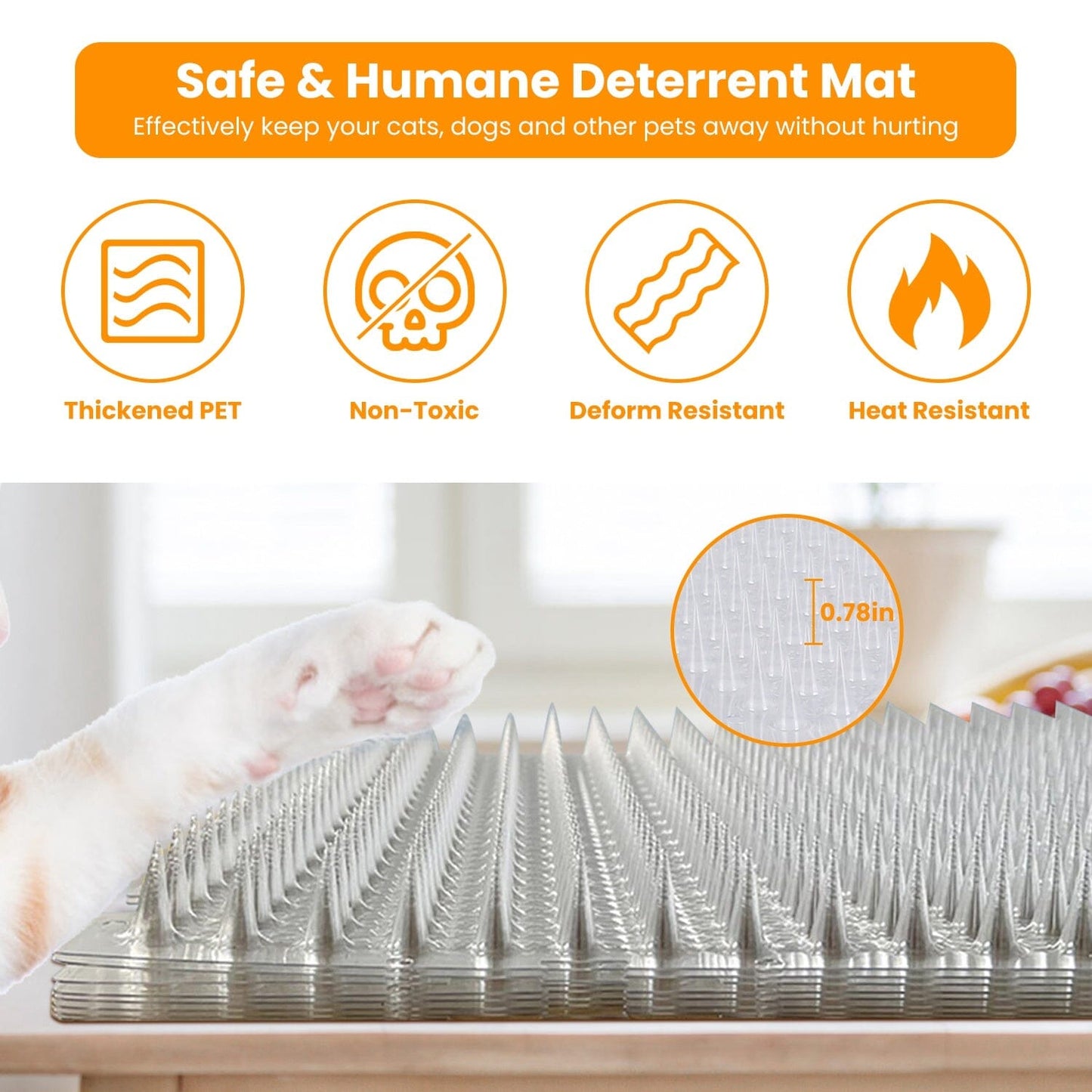 Rynx | 16-Piece: Intimidating Exercise Mats with Pins