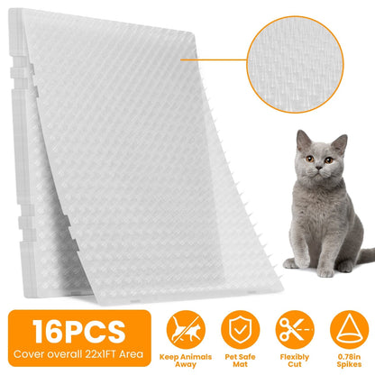Rynx | 16-Piece: Intimidating Exercise Mats with Pins