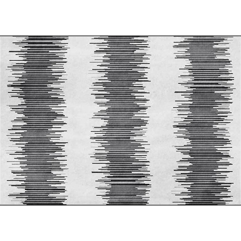 Rynx | Funky Striped Pattern Rug Grey and Black Contemporary Rug Polyester Washable Anti-Slip Backing Area Rug for Living Room