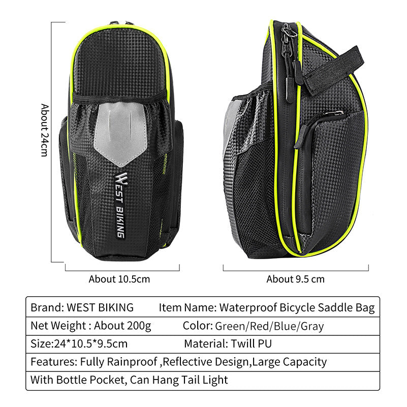 Rynx | Bicycle Backpack Mountain Bike Water Bottle Bag