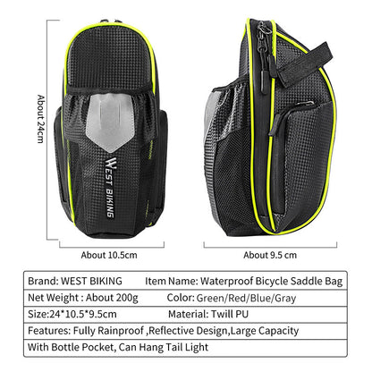 Rynx | Bicycle Backpack Mountain Bike Water Bottle Bag